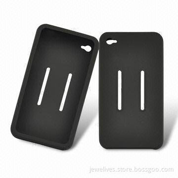 Silicone Case for iPhone 4, Made of 100% Pure Silicone, SGS-approved